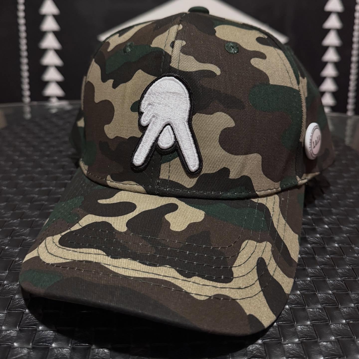 Camo hand-painted piece
